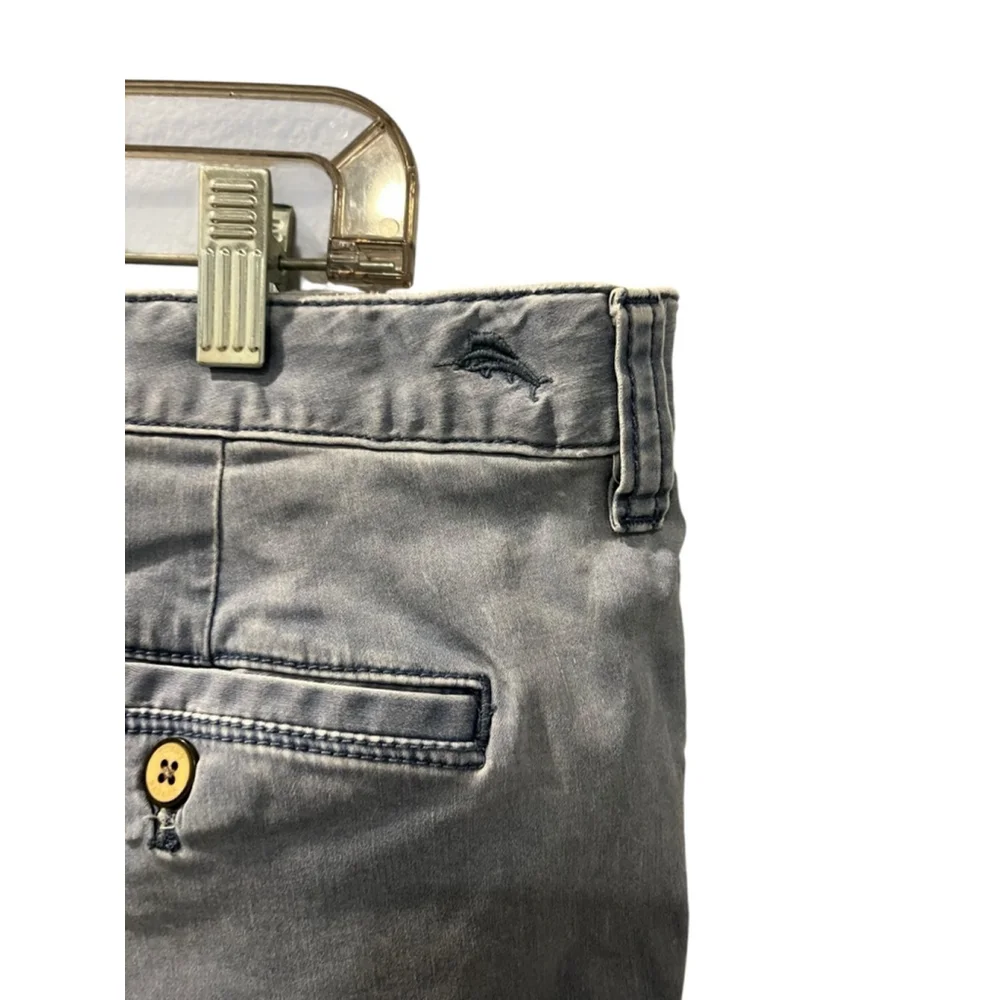 Tommy Bahama Set Of 2 Chino Cargo Shorts Size 36 Blue Casual Summer Cotton